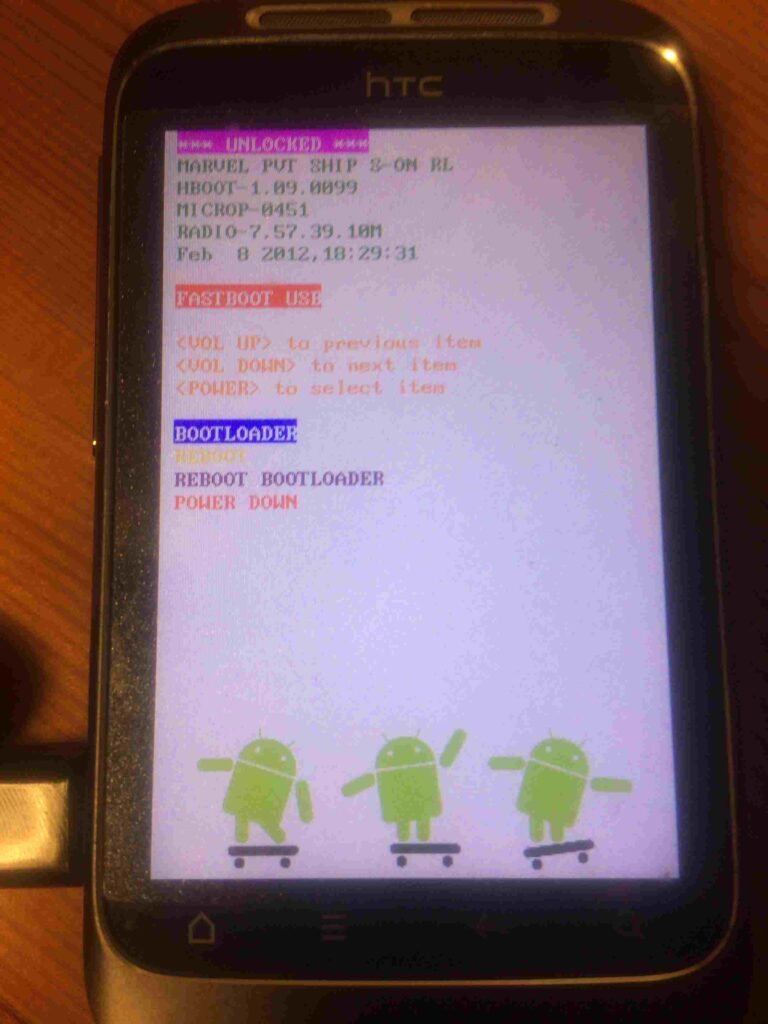 台湾で買ったスマホHTC wildfire S