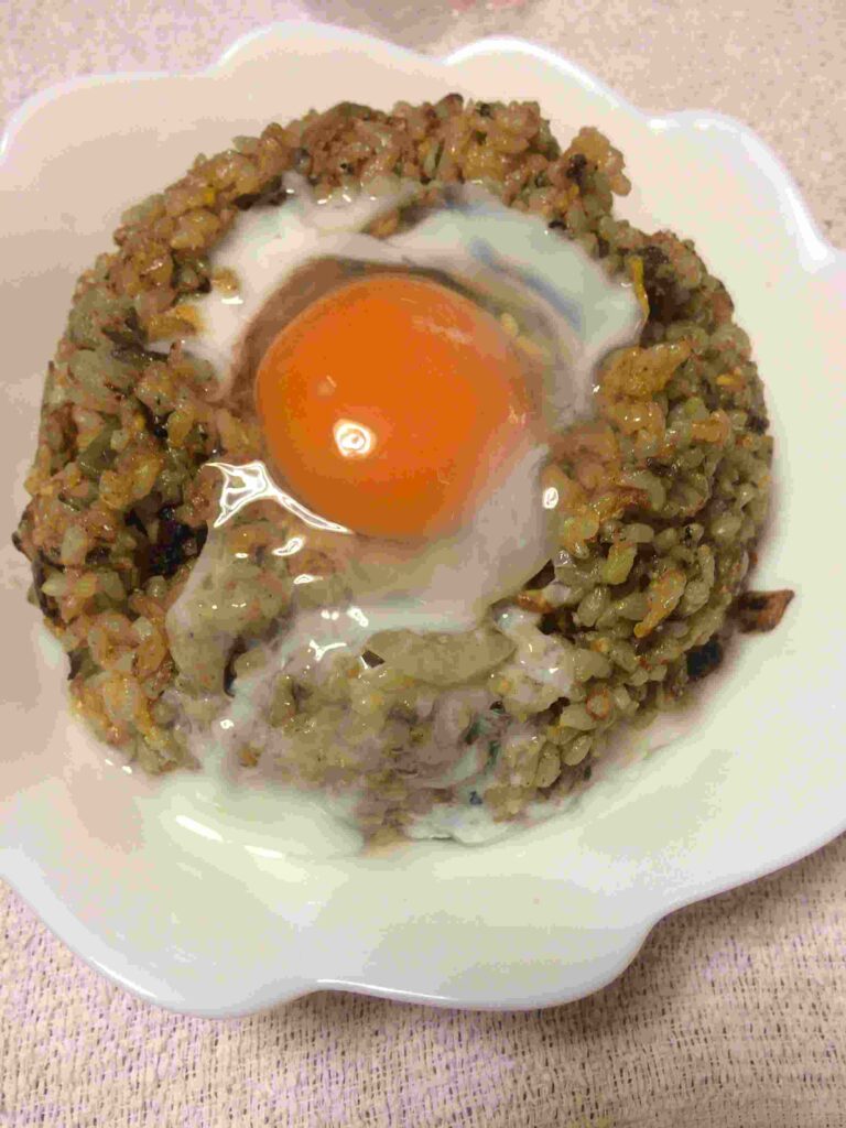 ちょこっととろみがある卵