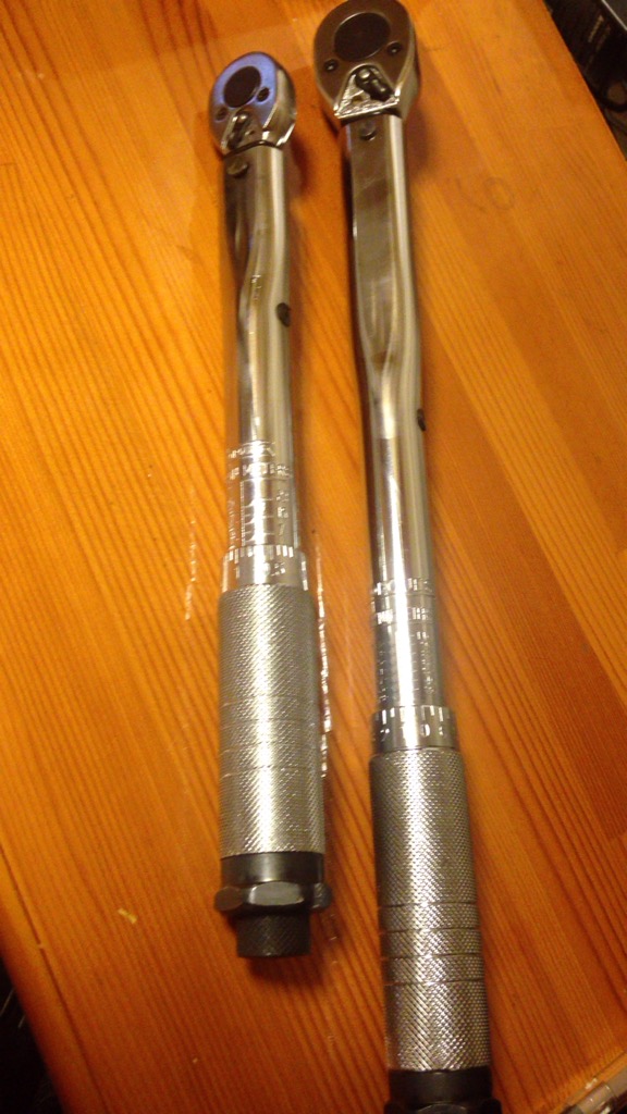 トルクレンチ2本